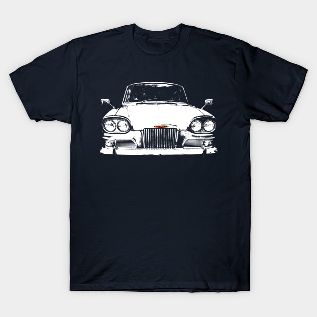 Humber Sceptre Mk1 1960s British classic car monoblock white T-Shirt by soitwouldseem